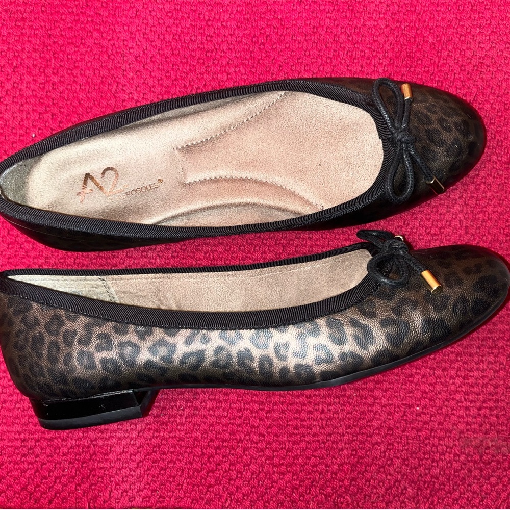 Leopard Print Flats - Picture 3 of 6